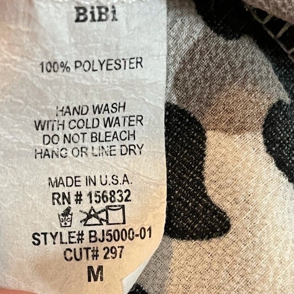 IVORY/BROWN LEOPARD PRINT KIMONO WITH RUFFLE SLEEVE - Picture 9 of 11